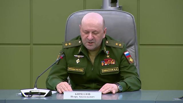 Брифинг начальника войск радиационной, химической и биологической защиты ВС РФ 27.05.2022г.