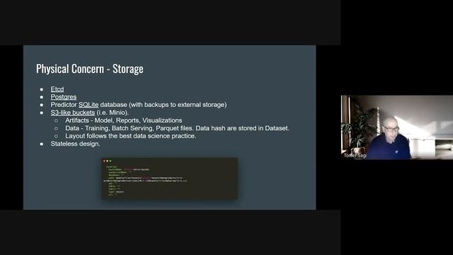 Physical Concern Storage #kubernetes  #machinelearning  #automl