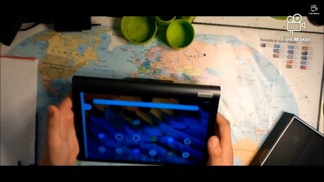 Unboxing Lenovo yoga smart tab