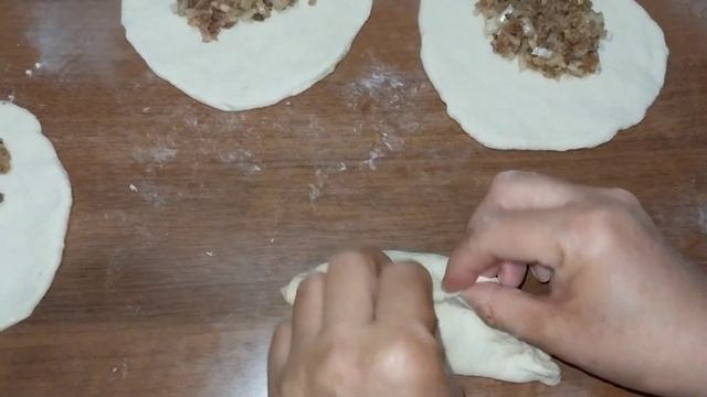 Пирожки как Пух??Жареные Пирожки с Мясом.