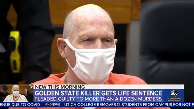 Golden State Killer apologizes during sentencing | GMA