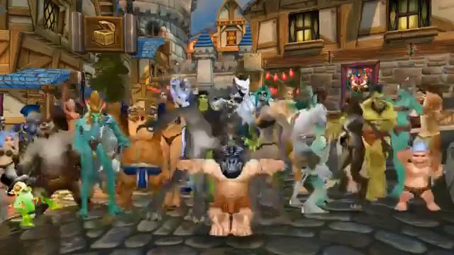 Harlem Shake World of Warcraft,wow, funny!!