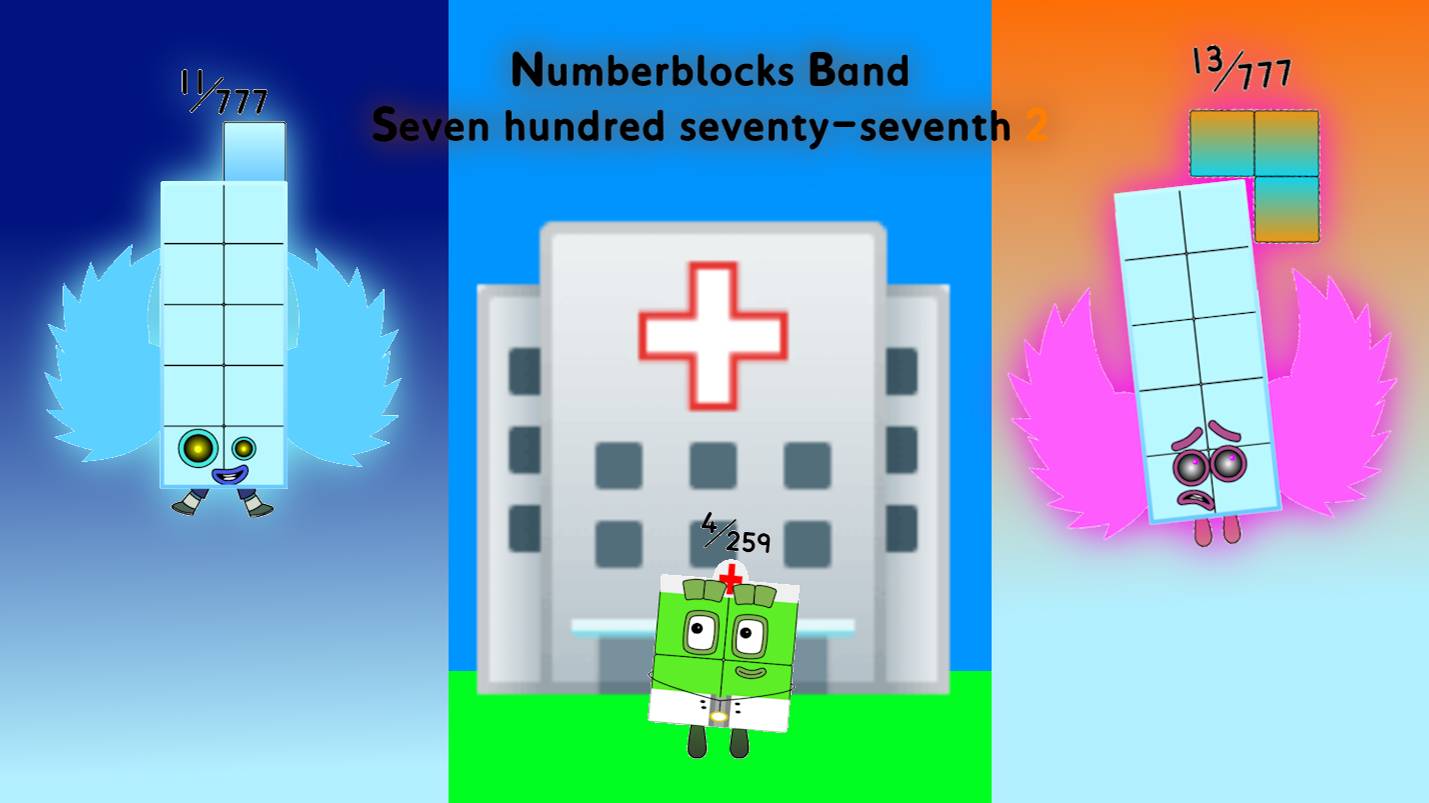 Numberblocks Band Seven hundred seventy-seventh 2