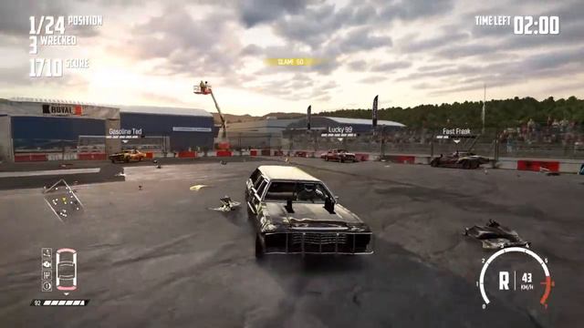 Wreckfest PS4 Game Play Demolition Derby
