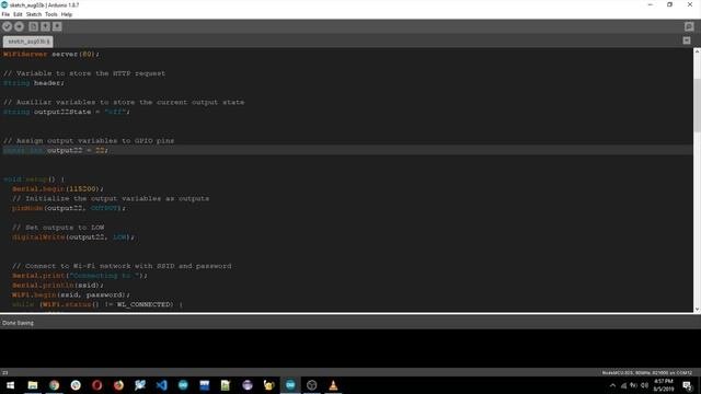 How To Build An ESP32 Web Server With Arduino IDE - Code + Schematics | 2019 Update