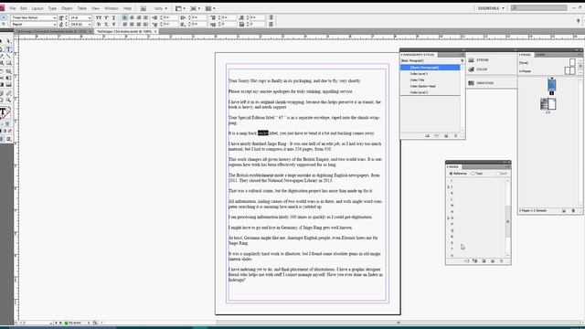 Indesign Index