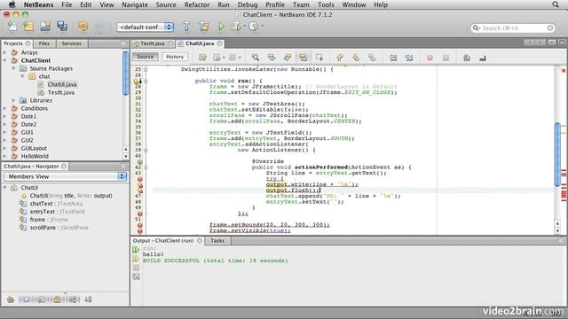 Java Creating a Chat Program