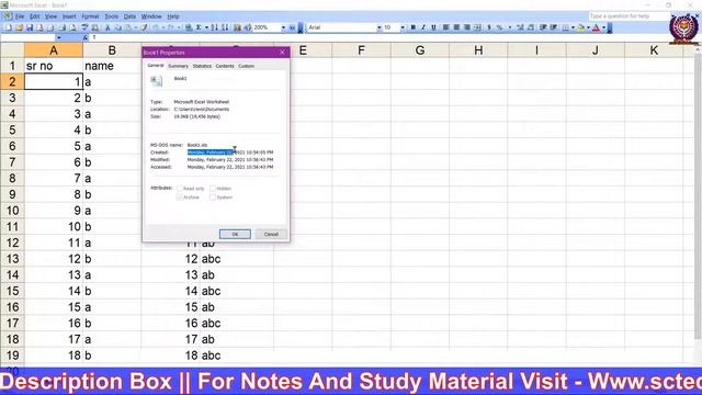 Microsoft Excel 2003 File menu all option in hindi | Ms office excel file menu | Hindi - Part-05