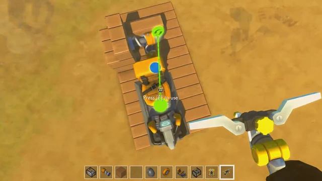 Scrap mechanic - Гайд - Как сделать управление на баге