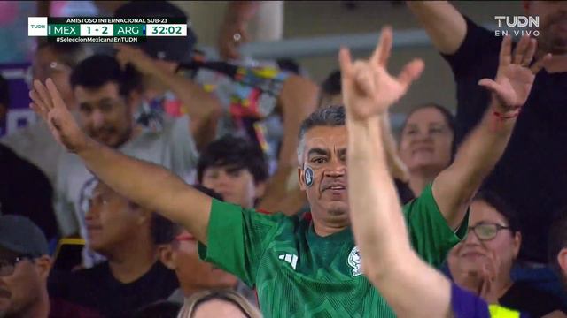 ¡MÉXICO reacciona con gol de Ettson Ayón! | México 1-2 Argentina | Amistoso Sub 23 | TUDN