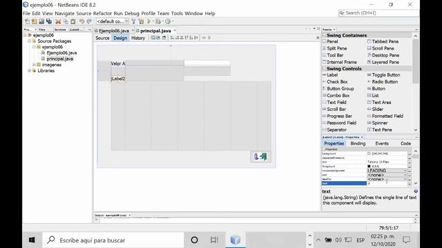 Ejemplo para insertar imágen en Jframe