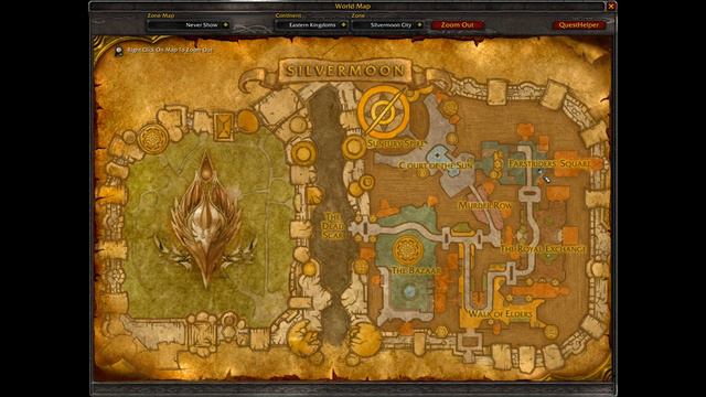 From where to buy Bullets in Silvermoon City, WoW TBC