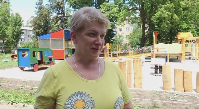 Заведующая шахтерскими яслями-садом «Искорка» поблагодарила Сахалин за новую площадку для детей