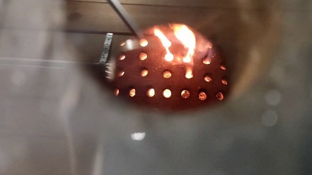 Новый #шахтный котел . Жгу газобетон .