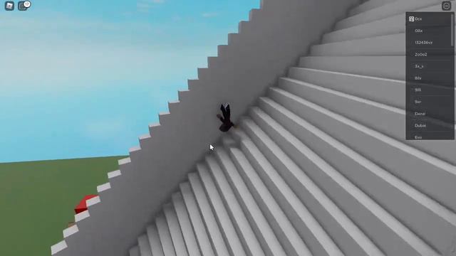 просто  упал ROBLOX