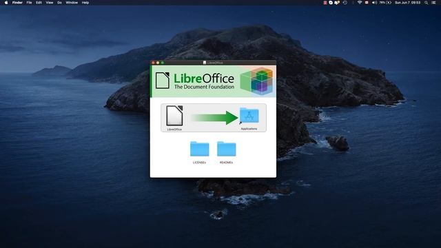 Install LibreOffice on Mac System