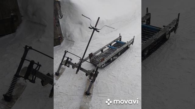 Часть 2. Сборка самодельного снегохода