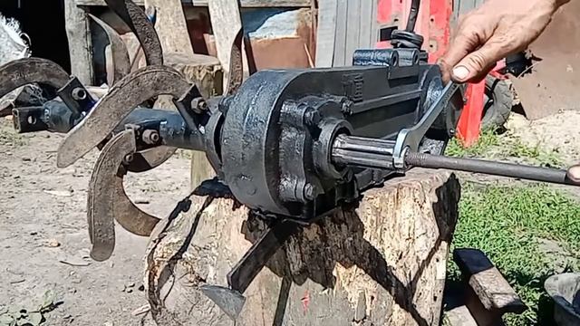 PS:Тяжёлый мотоблок FORTE 10 л.с. Модернизация активной фрезы.