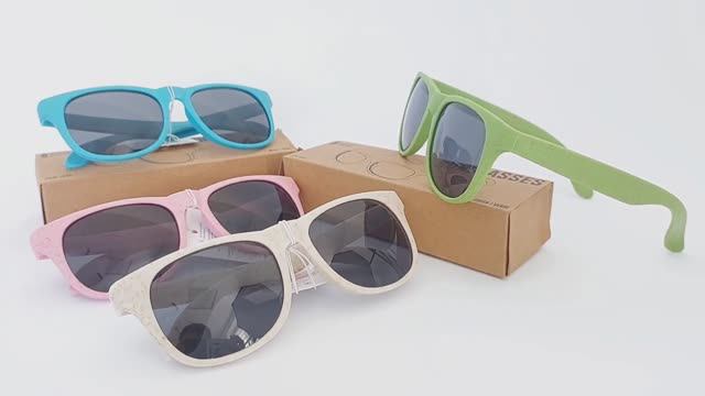 Солнцезащитные очки из эко пластика на основе зерноволокна