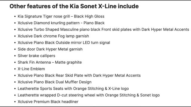 2022 Kia Sonet X-Line Variants & Pricing Explained!