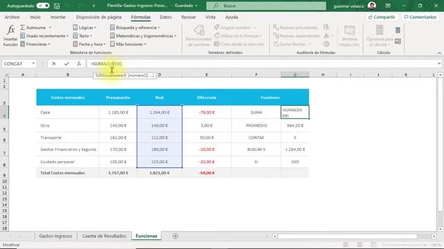 Qué son las Fórmulas y Funciones en Excel 2022 y cómo usarlas ✅ Office 365