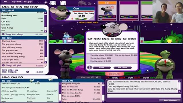 Hướng dẫn chơi game Cashflow 202 thách đấu tư duy tài chính cùng vợ iu phần 2