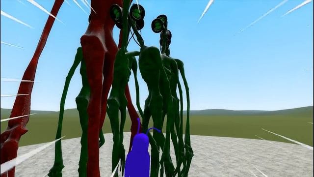 ALPHA SIREN HEAD VS ALL TREVOR HENDERSON CREATURES - Garrys Mod Sandbox