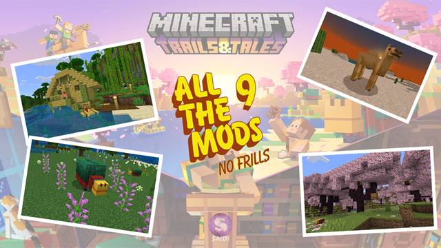 Строим лагерь. Minecraft: All The Mods 9 no frills