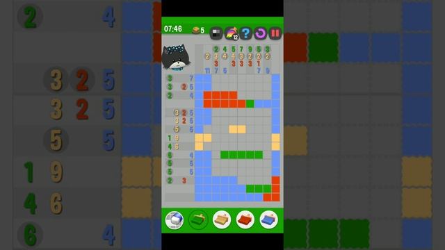 Hungry Cat Picross Game, A Sort Of Tutorial.
