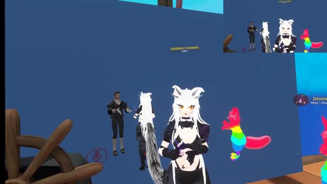 Final fantasy characters celebrate 35th anniversary in VR with MEMES!