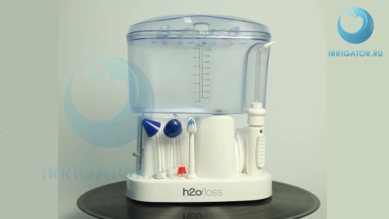 Семейный ирригатор полости рта H2oFloss hf-7 Premium