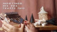 HEDWIG'S THEME (from Harry Potter) | KALIMBA COVER with numbered notation tabs | by: ZakiahCitrayas