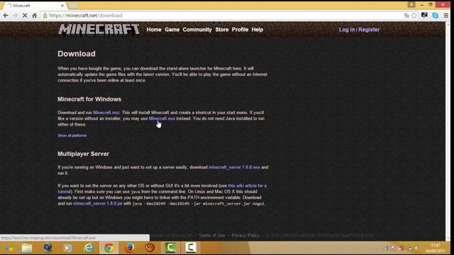 Como Baixar ou Instalar Minecraft original o launcher