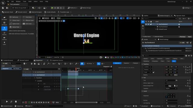 Unreal Engine 5.4 - Полное руководство по моушен-дизайну - #1