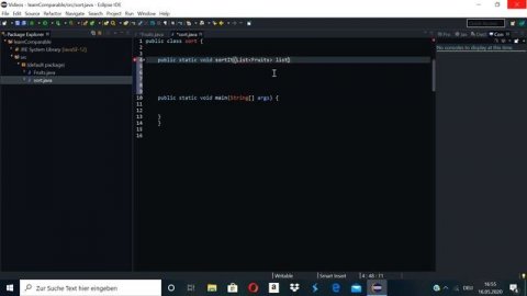 Java comparable example 2020