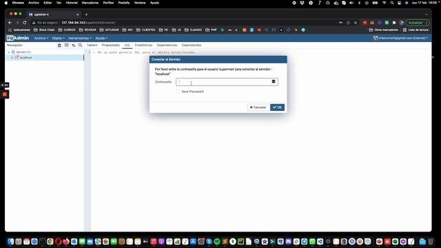 Pgadmin4 como acceder via web
