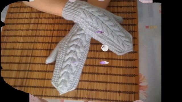 Вязание Спицами - Варежки с Узором - модели 2019 /Knitting mittens with pattern /Stricken Handschuh