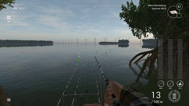 Fishing Planet - Остров Голубых Крабов: Ловим на донки с подставкой