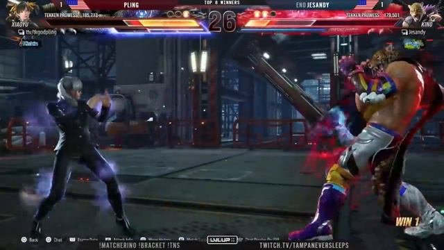 TNS TEKKEN 8 TOURNEY 1 King Victor Lee Raven Yoshimitsu Xiayou Nina Pools Top 8 Tournament