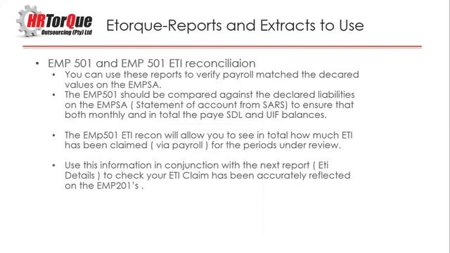 EMP501 and IRP5s - practical guidance