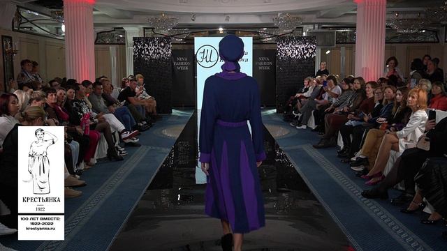 Специальный показ мод в честь 100-летия легендарного Журнала "Крестьянка" на Neva Fashion Week 2022