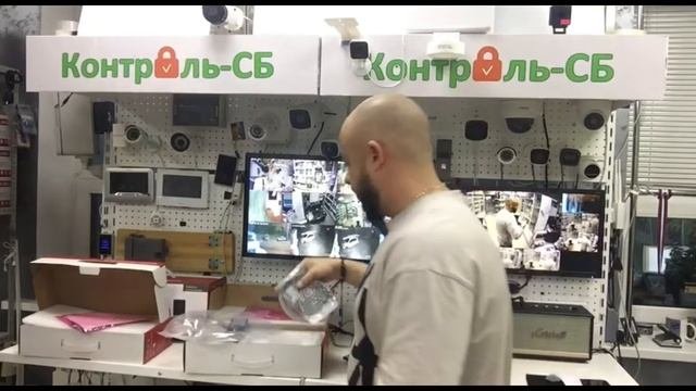 Гибридный домофон hikvision ds-kis302-p