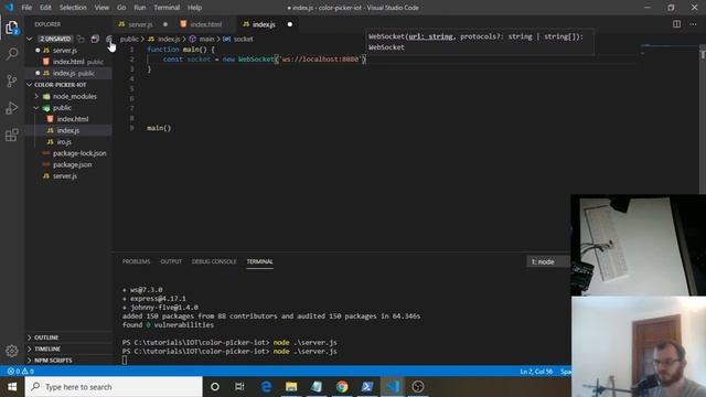 Control Arduino with your Phone and WebSockets! - Internet of Things Projects