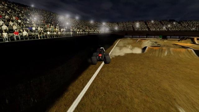MONSTER MUTT DALMATIAN FREESTYLE In 11 Different Monster Truck & Monster Jam Games