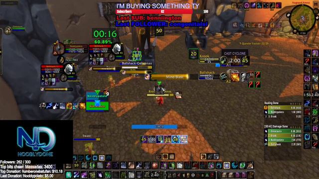 Double Balance Druid - WotLK Classic Arena