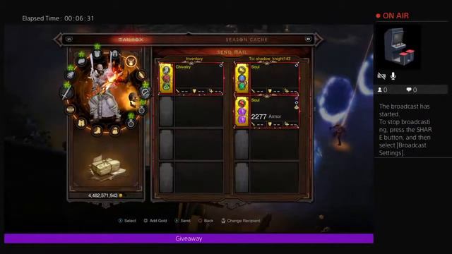 Diablo 3 modded gear giveaway