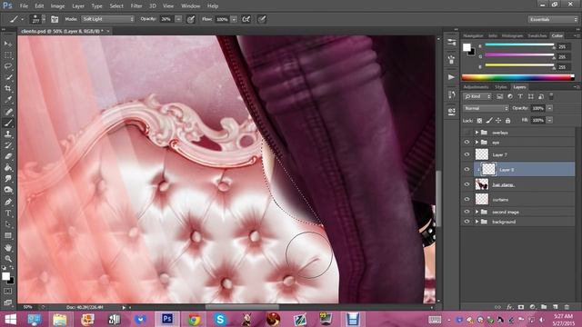Photoshop CS6 Tutorial #1(Painting and edit) Second Life Client Work