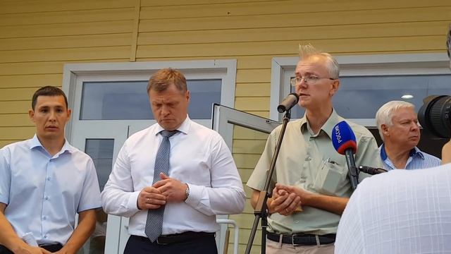 Встреча ВРИО губернатора Бабушкина И.Ю. с жителями Приволжского района в с.Началово.