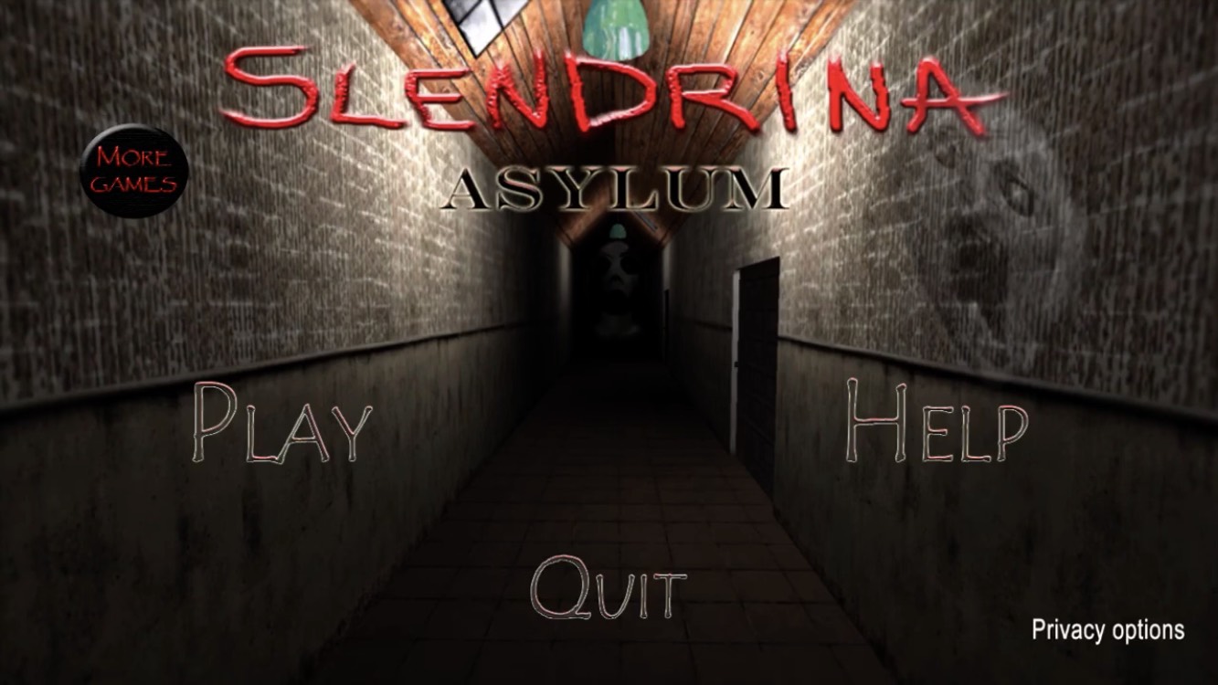 Знакомлюсь с игрой “Slendrina Asylum”.