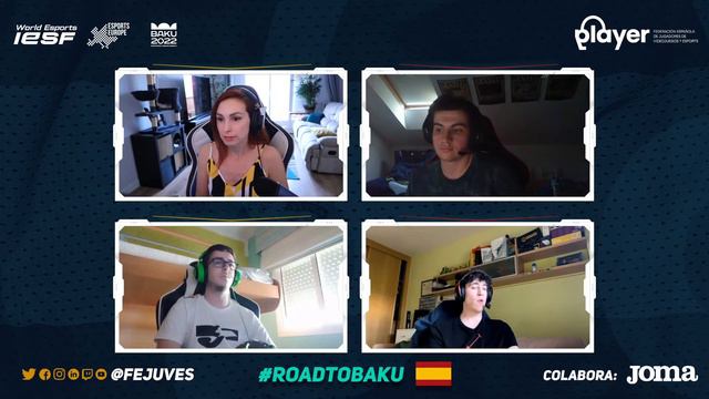 PRESENTACIÓN SELECCIÓN ESPAÑOLES BAKU 2022 | ESPORTS EURO CHAMPIONSHIP TEKKEN 7 Y ROCKET LEAGUE